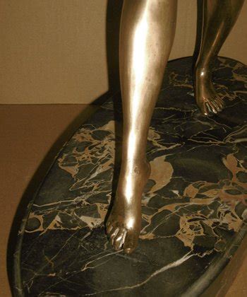 Art Deco Silver Bronze - Bronze sculptures | Antikeo