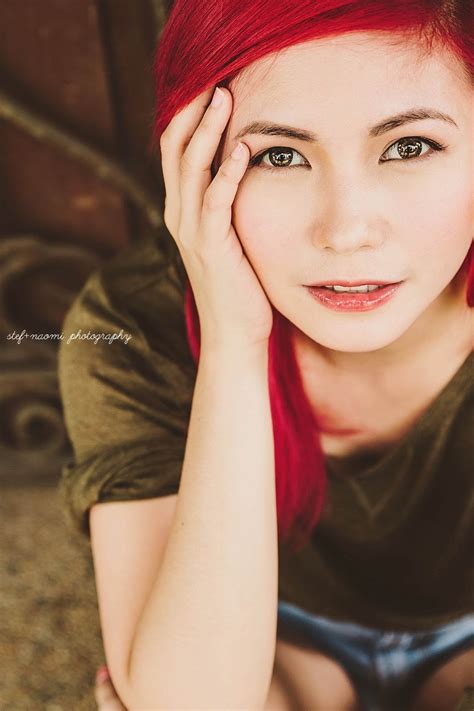 Yeng Constantino Red Hair Wallpaper