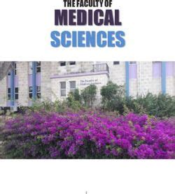 MEDICAL SCIENCES THE FACULTY OF - UWI Cave Hill