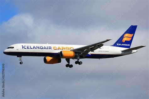 Icelandair Cargo Boeing Pcf Airplane At Keflavik Airport Photos