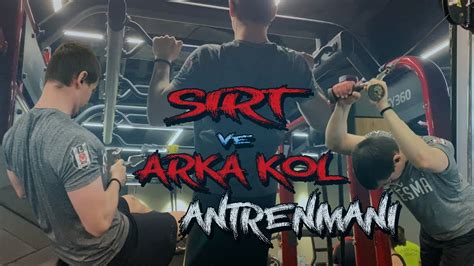 Sirt Ve Arka Kol Antrenmani Antrenman Vlogu Youtube