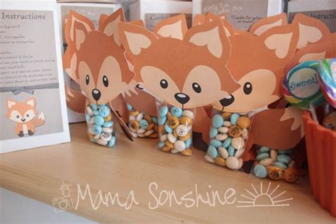 Little Fox Baby Shower Fox Baby Shower Baby Shower Decorations For