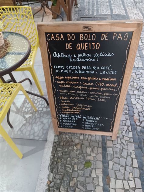 Menu Em Casa Do Bolo De P O De Queijo Rio De Janeiro