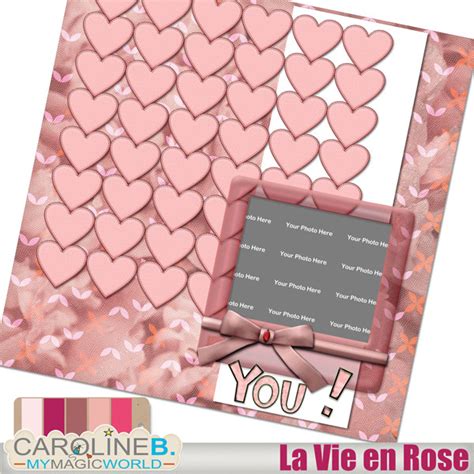 La Vie En Rose Quickpage Caroline B Design