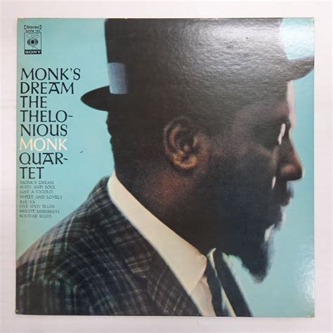 【やや傷や汚れあり】14033435【美盤国内盤columbia】the Thelonious Monk Quartet Monk