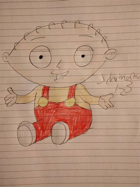 Stewie Griffin Sketch by schumacher7 on DeviantArt