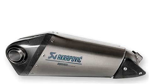 Slipon Akrapovic Titanium Ducati Performance Streetfighter V2 2022