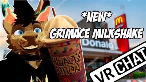 The Grimace Shake Vrchat Youtube