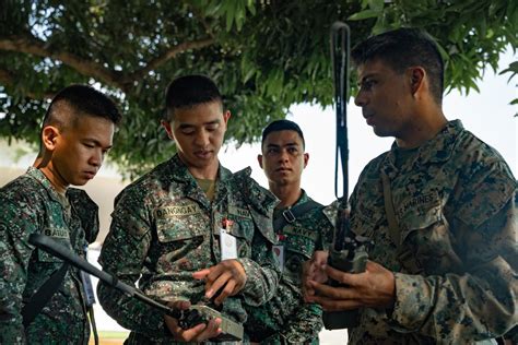 Dvids Images Philippine And U S Marines Practice Using The Mini