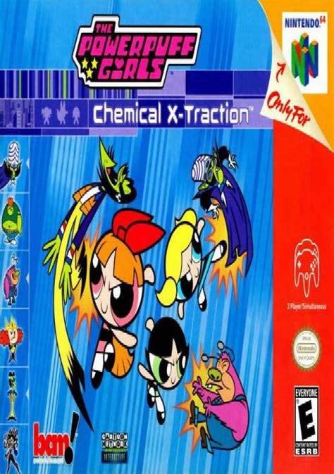 Powerpuff Girls The Chemical X Traction Game Online Play Powerpuff