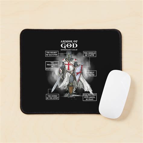 Armor Of God Bible Verse Cool For Religious Christian Mouse Pad For