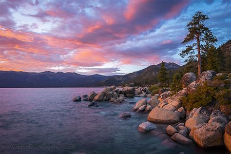 Lake Tahoe Sunset at Sand Harbor – David Van Wagenen