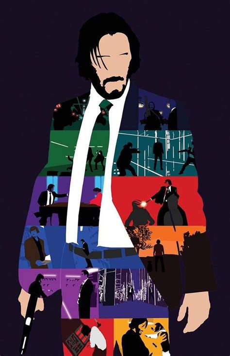 My John Wick Trilogy Poster Jqualin