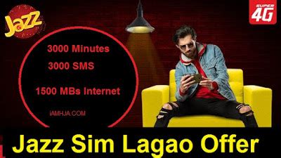 Jazz Sim Lagao Offer Code Free Internet SMS Minutes