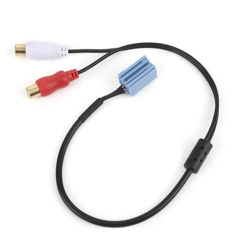 Akozon Adaptateur De C Ble Rca Broches Adaptateur De C Ble Mini Iso