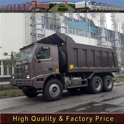 Sinotruk HOWO Truck 70ton Mining Tipper Dump Truck China Mining Dump