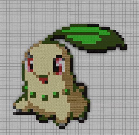 #152 Chikorita by PkmnMc on DeviantArt