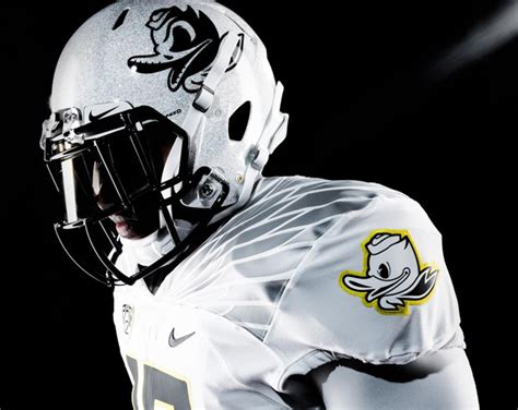 Oregon Ducks Galaxy White Helmet - Sneaker Bar Detroit