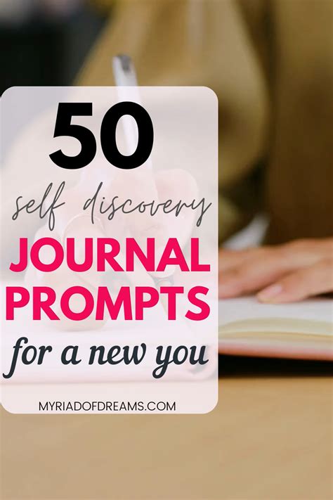 50 Journal Prompts For Self Discovery Artofit