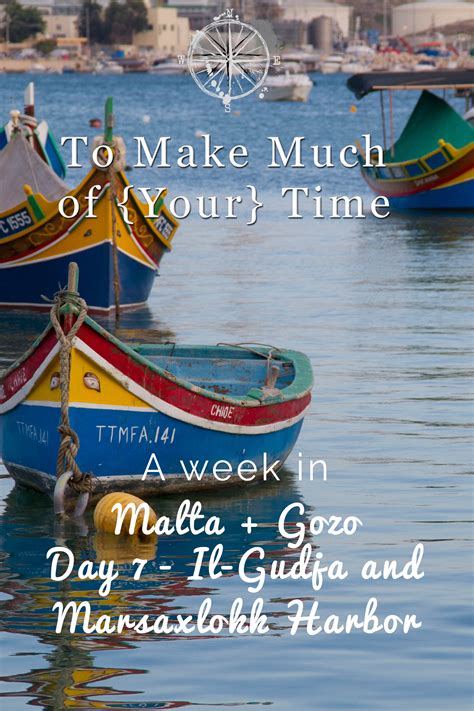 A Week in Malta & Gozo - Il-Gudja and Marsaxlokk Harbor (Day 7) — To