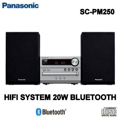 Panasonic Sc Pm Hifi System W Bluetooth Shopee Singapore