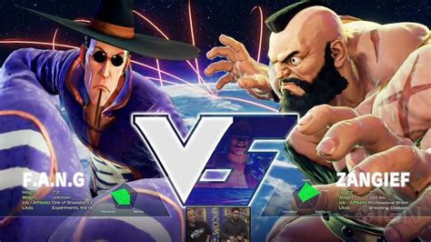 Street Fighter 5 Character Select Screen 4 Out Of 6 Image Gallery