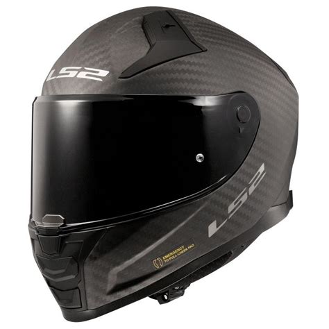 Casque Ff Vector Ii Carbon Solid Ls Carbon Mat Moto Axxe Fr