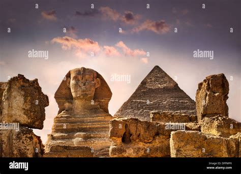 The Sphinx in Egypt Stock Photo - Alamy