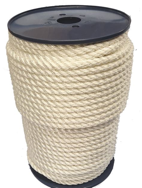 10mm White Polyester Rope 100m Reel Buy Rope