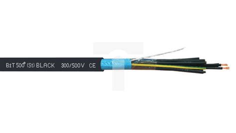 Kabel sterowniczy BiT 500 St BLACK 12G0 75 S59122 bębnowy BITNER