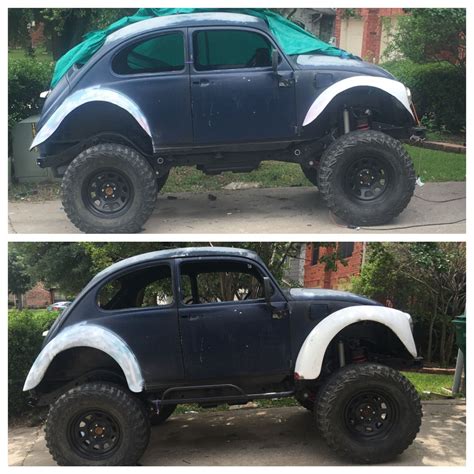 Vw Beetle Vw Baja Baja Bug Jeep Frame Running Gear Vw Beetles Badass Monster Trucks