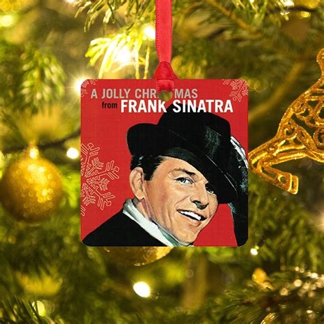 Frank Sinatra Christmas Album Ornament Christmas Music Etsy