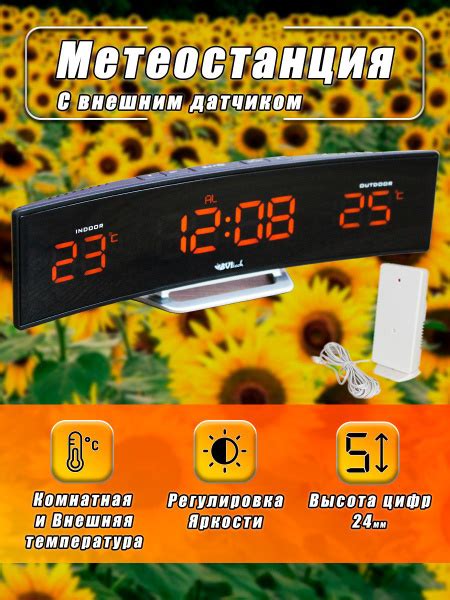 BV-415YKS BVItech МЕТЕОСТАНЦИЯ (ЖЕЛТЫЙ/ЧЕРНЫЙ) купить на OZON по низкой ...