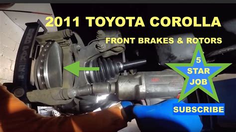 Changing Brakes On Toyota Corolla