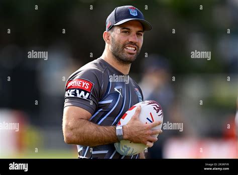 Sydney Thursday May 25 2023 James Tedesco Of The Blues During A Nsw