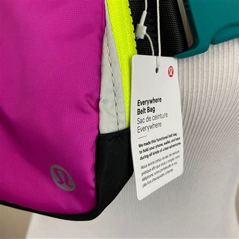 Lululemon Athletica Bags Nwt Lululemon Neon Everywhere Belt Bag L Poshmark