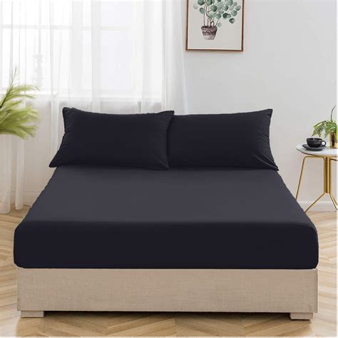 400tc 100 Egyptian Cotton Fitted Sheet Flat Sheet Single Double King