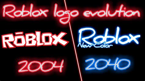 Roblox Logo Evolution