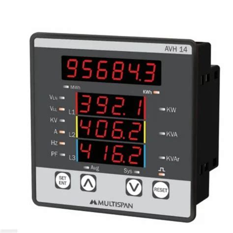 Digital 5a To 6000a Multispan Avh 14 Multifunction Meter New 3 Phase