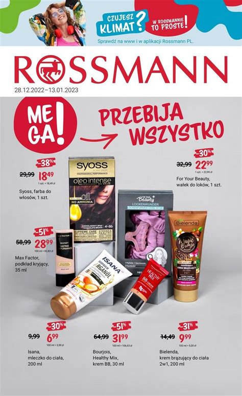 Gazetka Promocyjna I Reklamowa Rossmann Gazetka Rossmann Od 28 12