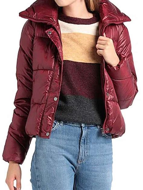 Tv Series Ridley Catherine Halpin Pink Puffer Jacket