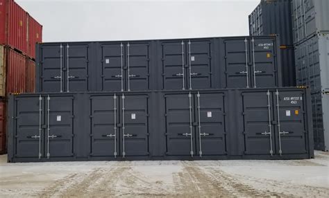 New 40′ High Cube With Side Doors New Used Sea Can Shipping Containers For Sale Cantrans