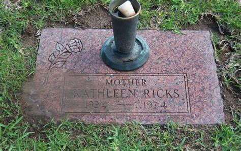 Dorothy Kathleen Delaney Ricks 1924 1974 Find A Grave Memorial