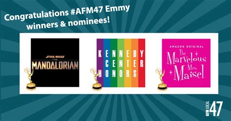 Congratulations 72nd annual Emmy winners & nominees! | 47 Blog | AFM ...