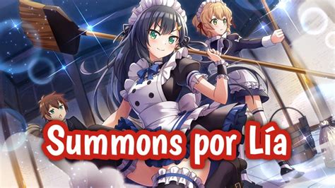 TIRANDO TICKETS SUMMONS POR LIA MAID FELIZ AÑO NUEVO KONOSUBA