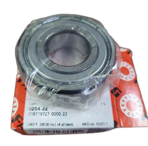 Stainless Steel 6204 2z Fag Deep Groove Ball Bearing For Automotive