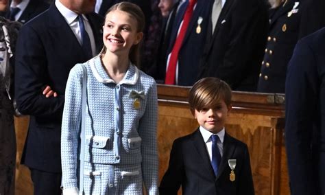 Estelle Y Oscar De Suecia Invitados Al Acto M S Solemne De Su Abuelo