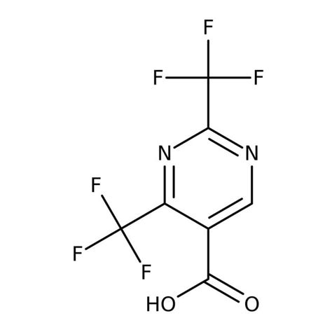 Acide 2 4 bis trifluorométhyl pyrimidine 5 carboxylique Thermo