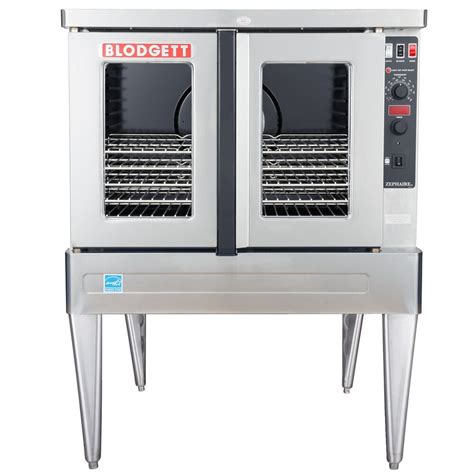 Blodgett ZEPHAIRE-100-E Single Deck Full Size Standard Depth Electric Convection Oven with Legs ...