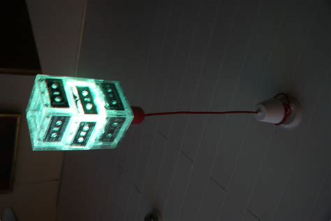 Hanging Retro Cassette Led Lamp 5 Steps Instructables